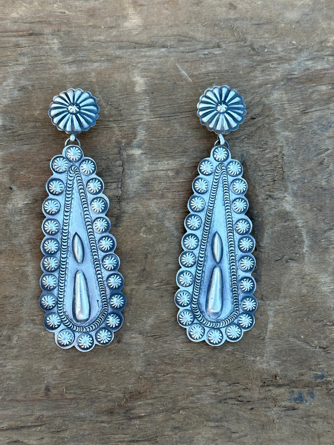 Oracle Silver Earrings