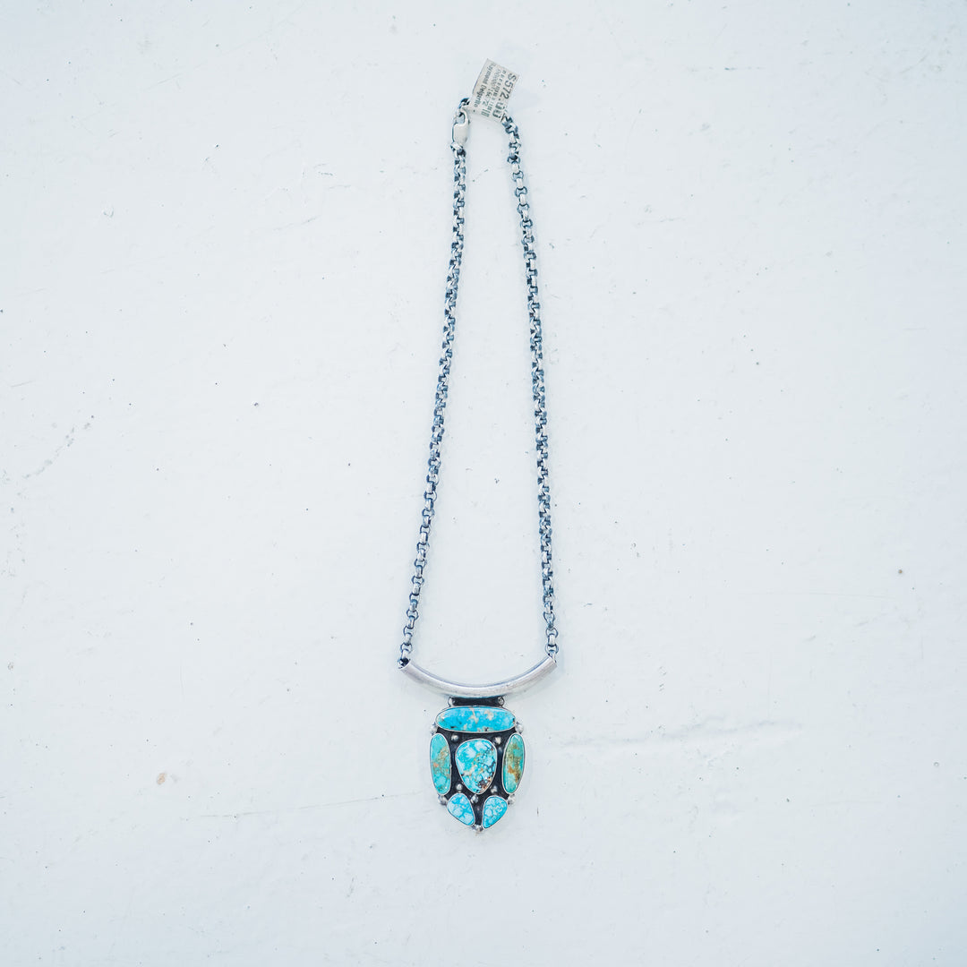 Brazos Turquoise Teradrop Necklace