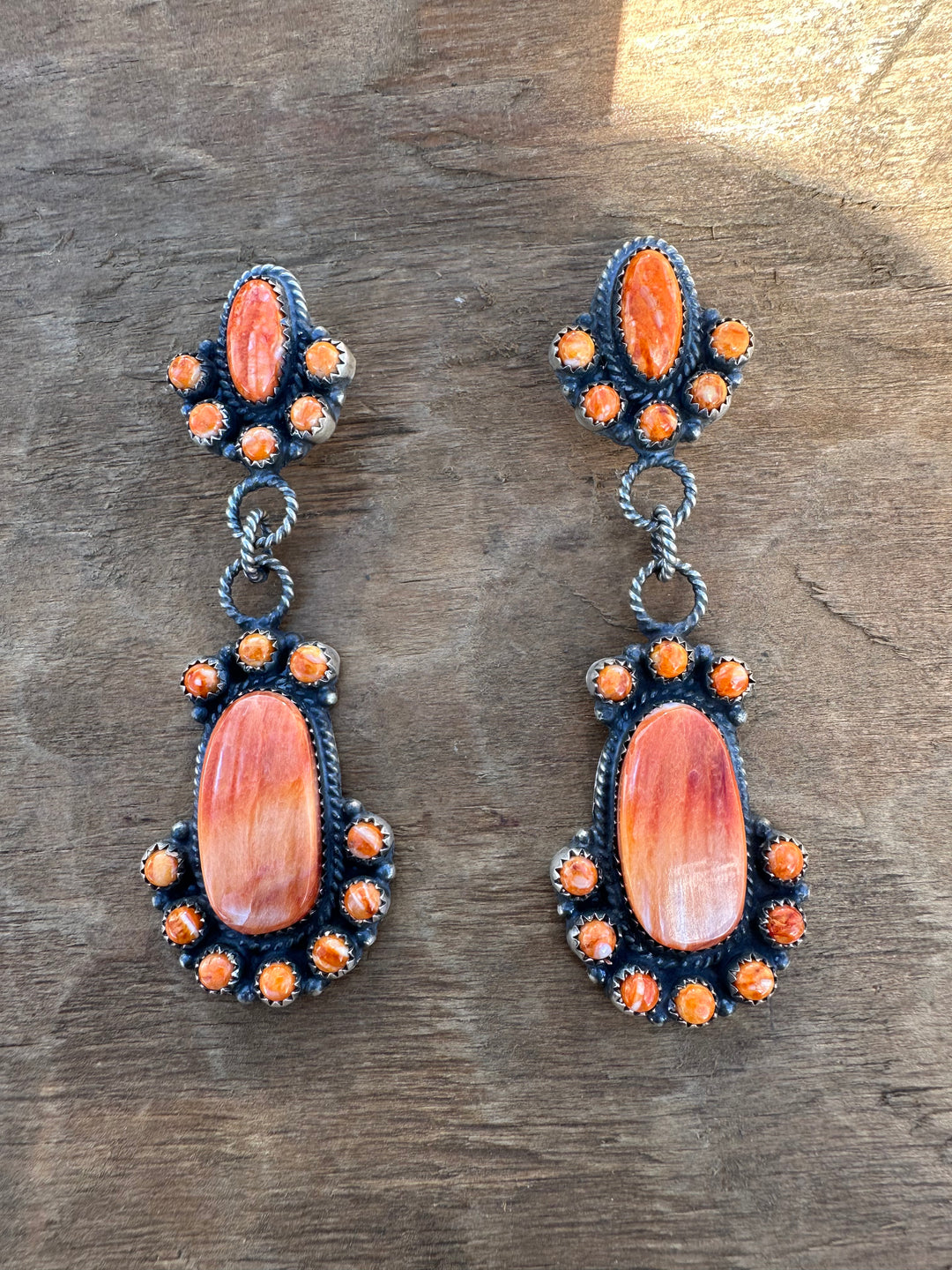 Alamo Spiny Oyster Earrings