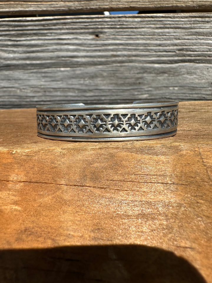 Rusk Silver Cuff Bracelet